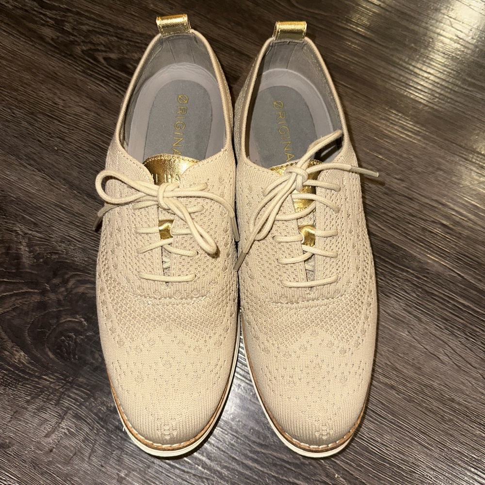 Women's Cole Haan OriginalGrand Stitchlite Wingtip Shoes